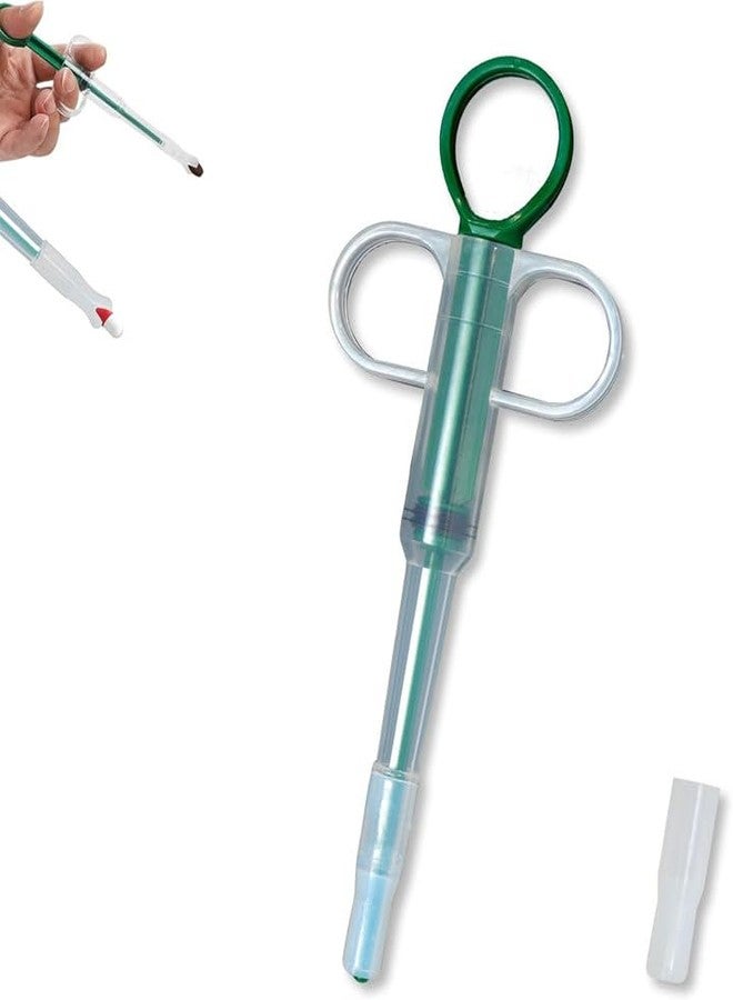 KittuPet جهاز KittuPet لتوزيع حبوب الحيوانات الأليفة للقطط والكلاب الصغيرة، قابل لإعادة الاستخدام، مع ملحقات تغذية الأدوية للحيوانات. - Image 1